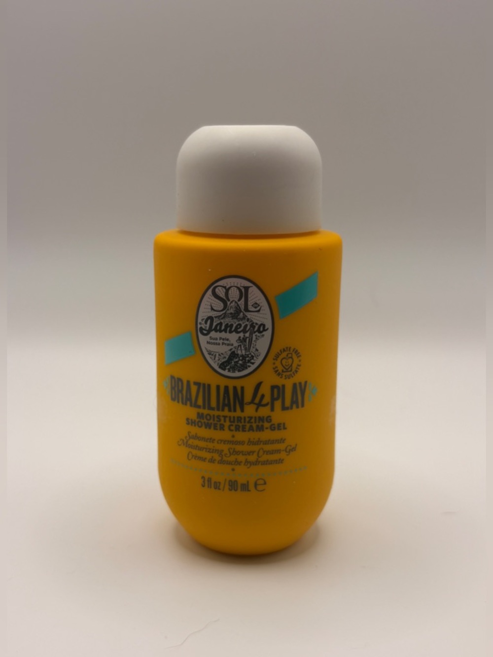 Sol De Janeiro Brazilian 4 Play Shower Cream-Gel Sulfate-Free 3 fl oz/90 mL